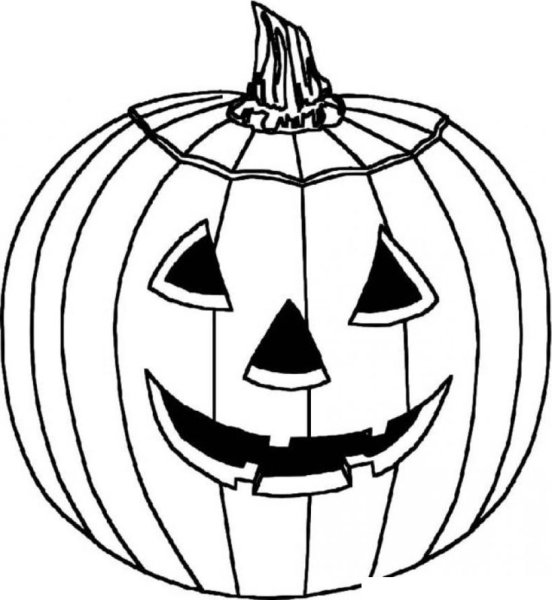 Тыковки на Хэллоуин раскраски