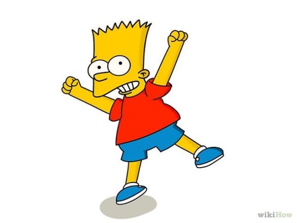 Раскраски симсон барт симпсон