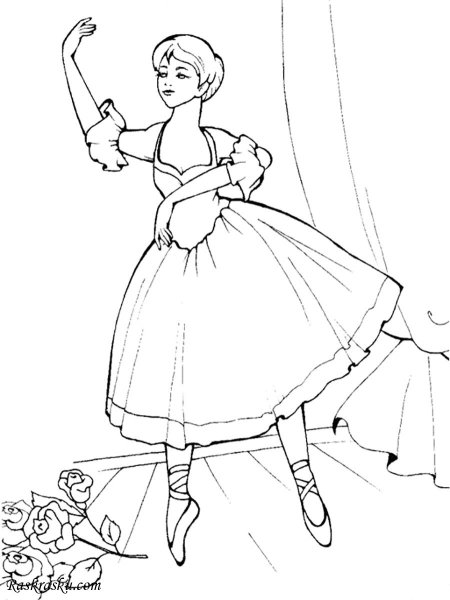Рисунок к балету Золушка