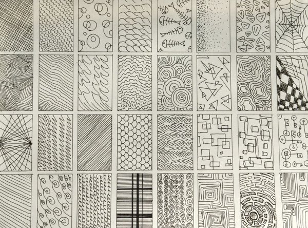 Декоративная штриховка