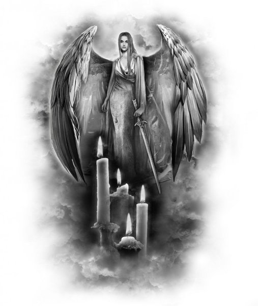 Архангел карандашом