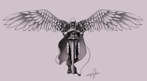 Архангел Гавриїл тату