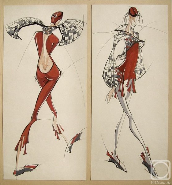 Костюмографика Бионика