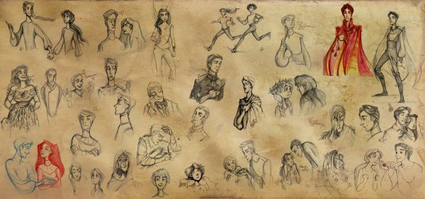 Дарители персонажи арты