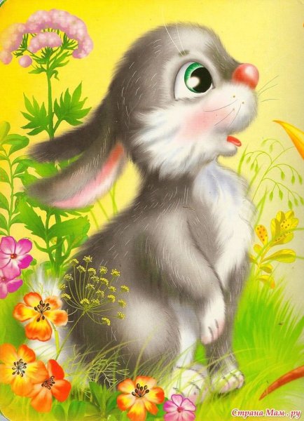 Герои сказки Колобок заяц