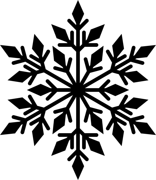 Снежинка раскраска