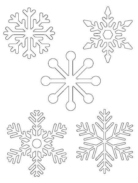 Снежинка рисунок