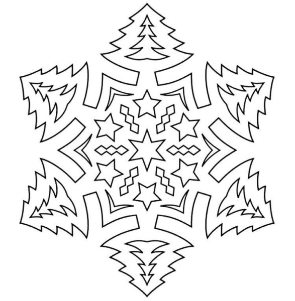 Новогодняя Снежинка