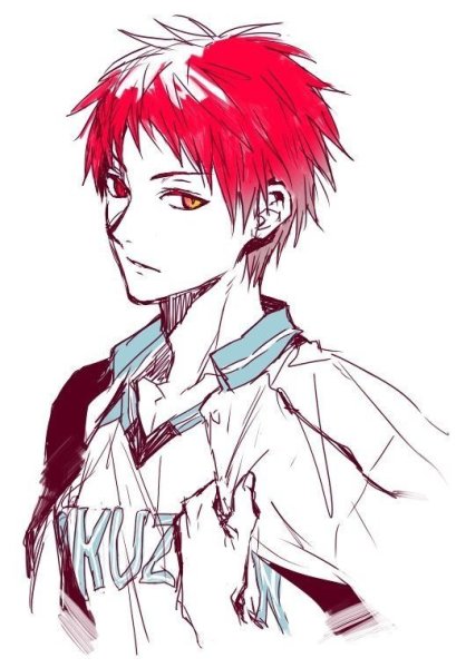 Баскетбол Куроко Акаши арт