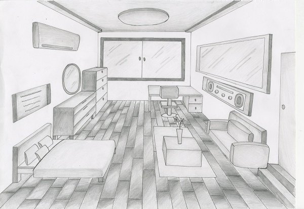 Рисунок комнаты