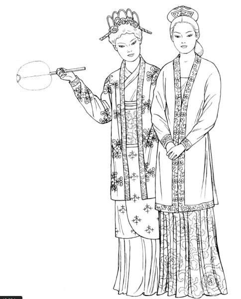 Костюм древней Японии