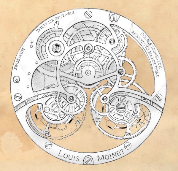 Часы стимпанк рисунок