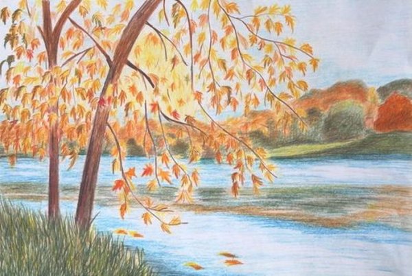 Осень на Дону рисунки