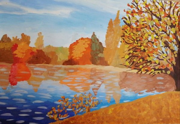 Пейзаж рисунок