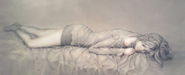 Женские позы лежа