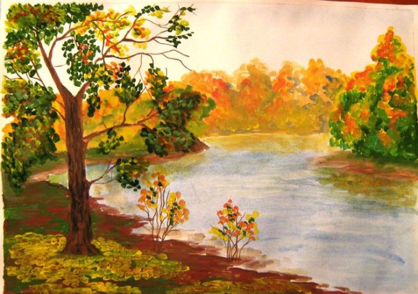 Рисунок осень