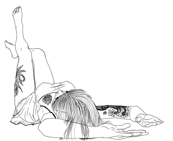 Спать в обнимку с девушкой