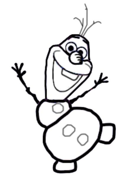 Дисней Снеговик Олаф