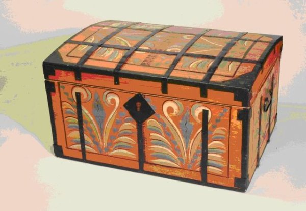 Русский сундук рисунок