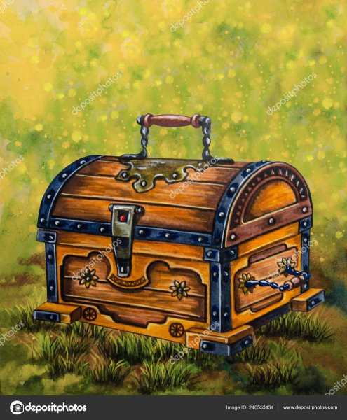 Сундук рисунок