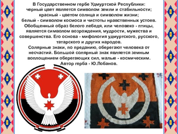 Герб Удмуртии символика