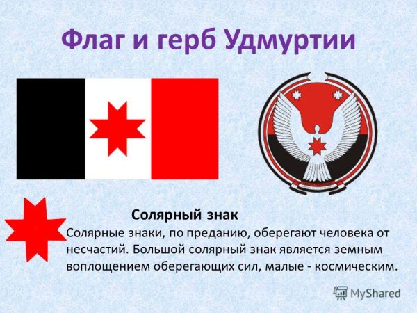 Национальные символы Удмуртии