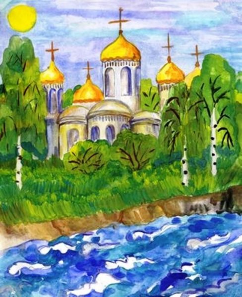 Рисунок на тему красота Божьего мира