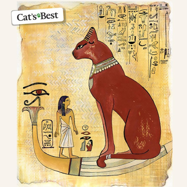 Древний Египет Бастет фрески