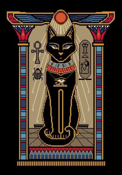 Кошка Бастет символ Египта