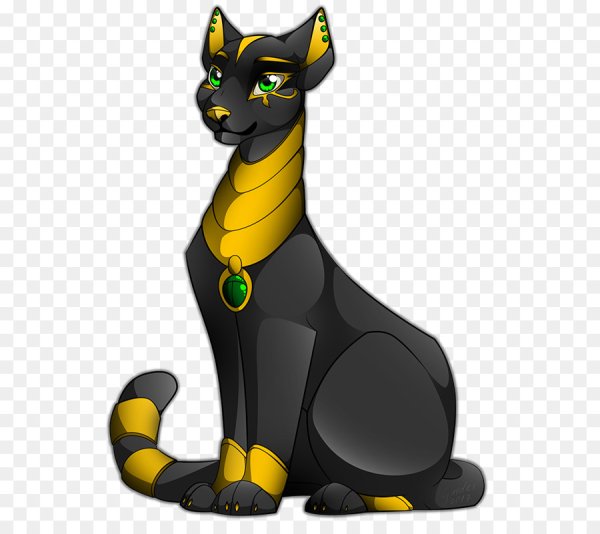 Египетский кот мультяшный