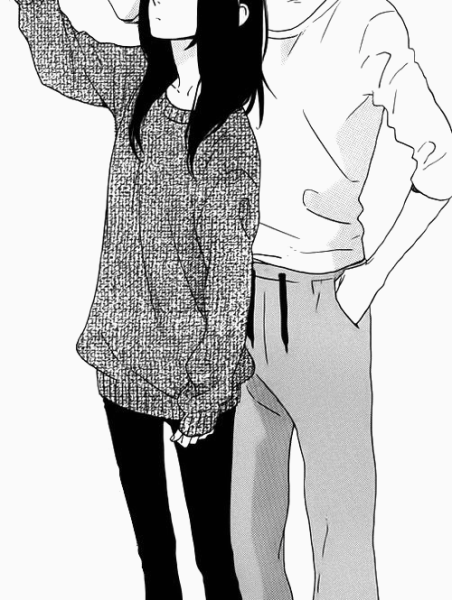 Парень и девушка из манги