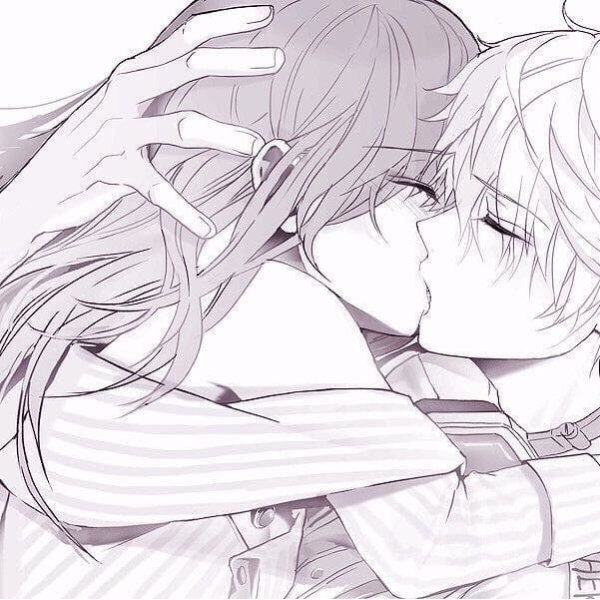 Аниме поцелуй