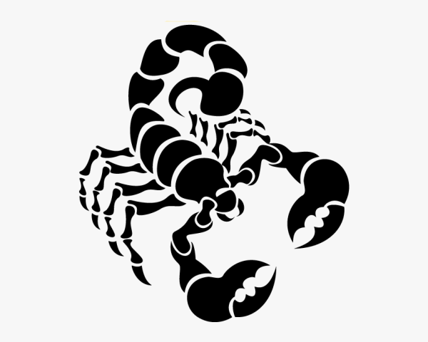 Скорпион силуэт