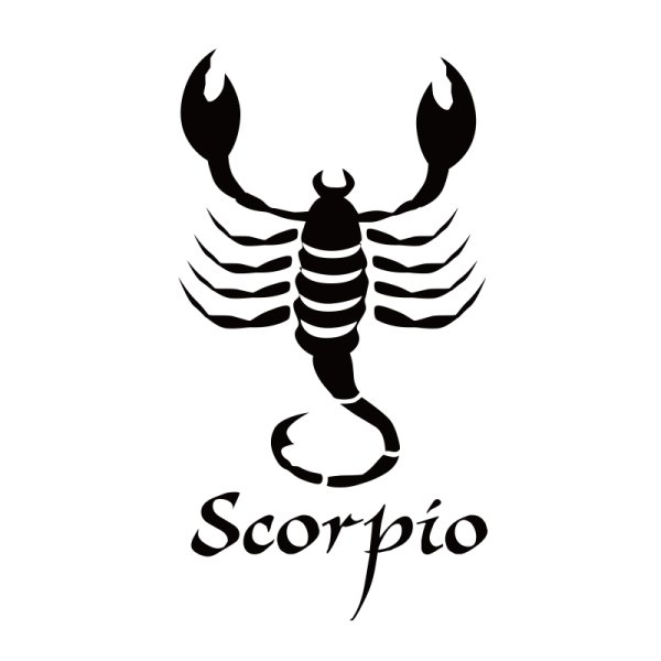 Скорпион значок