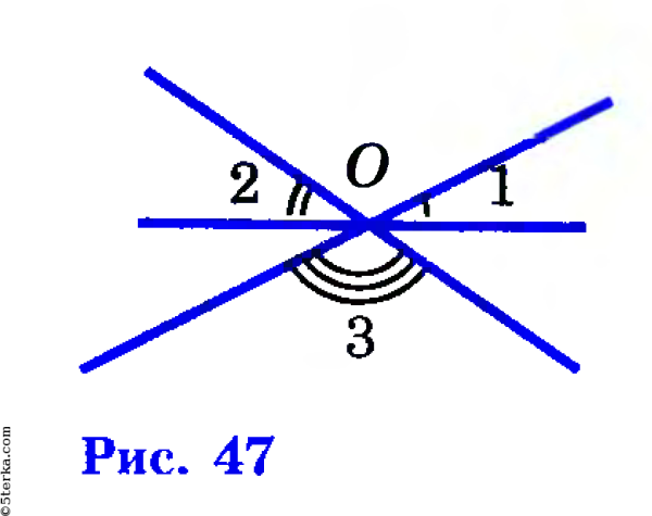 Три прямые пересекаются в одной точке