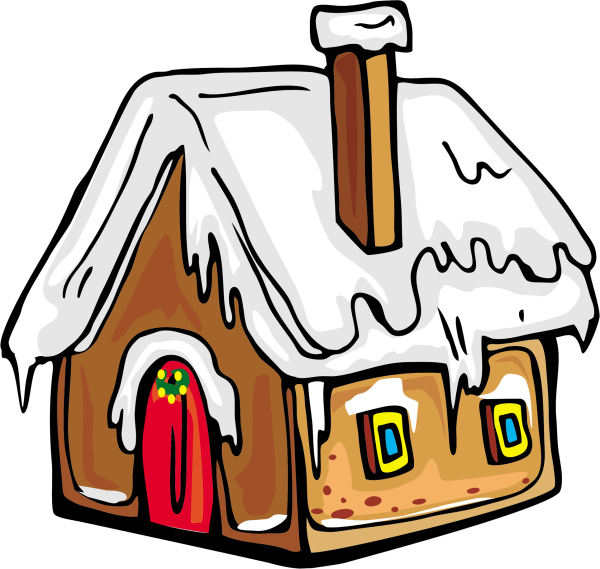 Зимний домик для детей