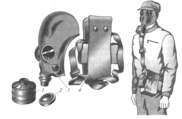 Противогаз ГП ШР 4