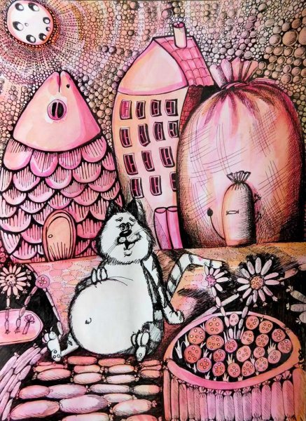 Необычные рисунки Графика