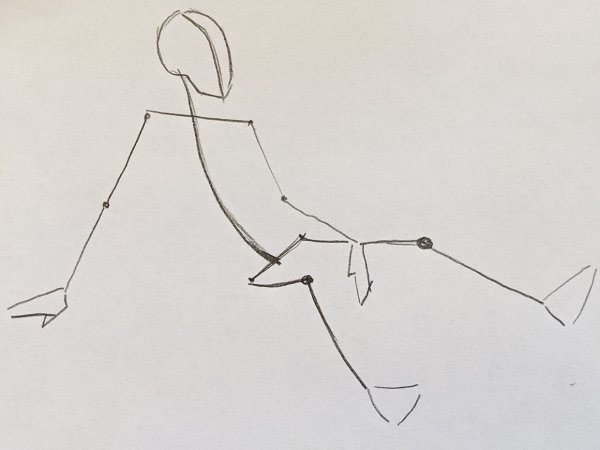 Наброски людей карандашом для начинающих лёгкие