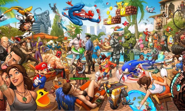 Персонажи компьютерных игр