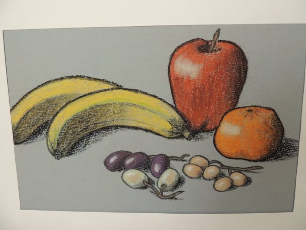 Рисование фруктов