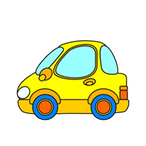 Машина рисунок для детей