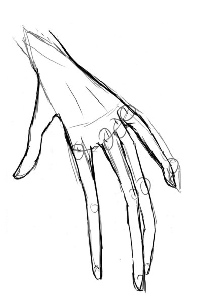 Костлявая рука рисунок
