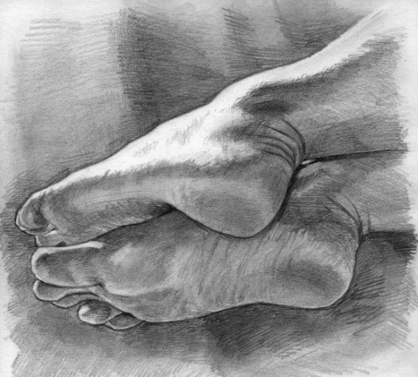 Пятки зарисовки