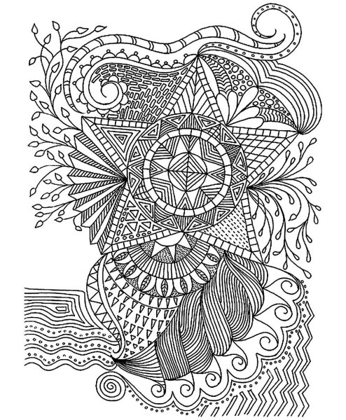 Раскраска антистресс