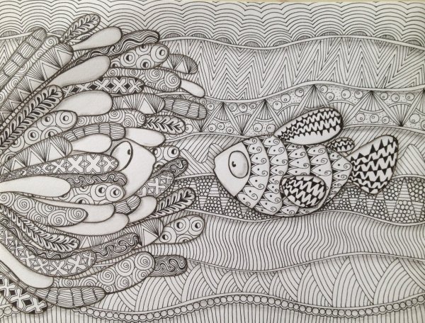 Раскраска антистресс