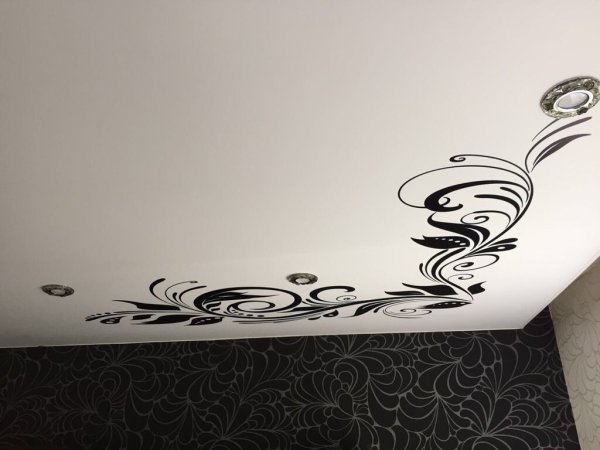 Подвесные потолки с узорами