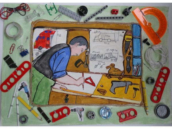 Иллюстрации профессии инженер