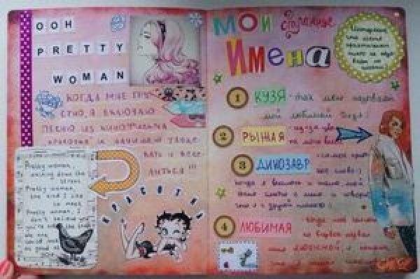Идеи для анкеты для девочек своими руками