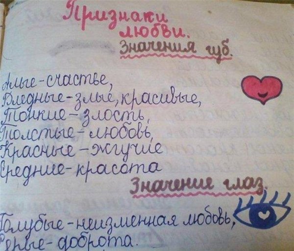 Анкета для девочек своими руками